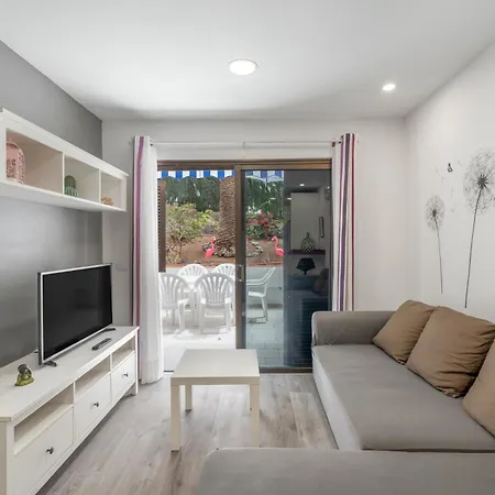Апартаменты Jardin Del Sol-a 5 Segundos Del Mar, Playa La Arena Пуэрто-де-Сантьяго