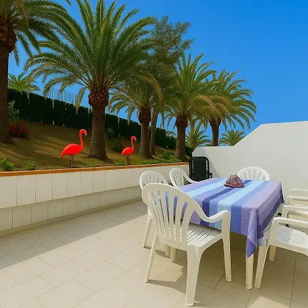 Апартаменты Jardin Del Sol-a 5 Segundos Del Mar, Playa La Arena Пуэрто-де-Сантьяго